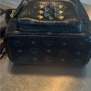 MCM | Bags | Mcm Studded Backpack Leather Like New No Call  display picture 3